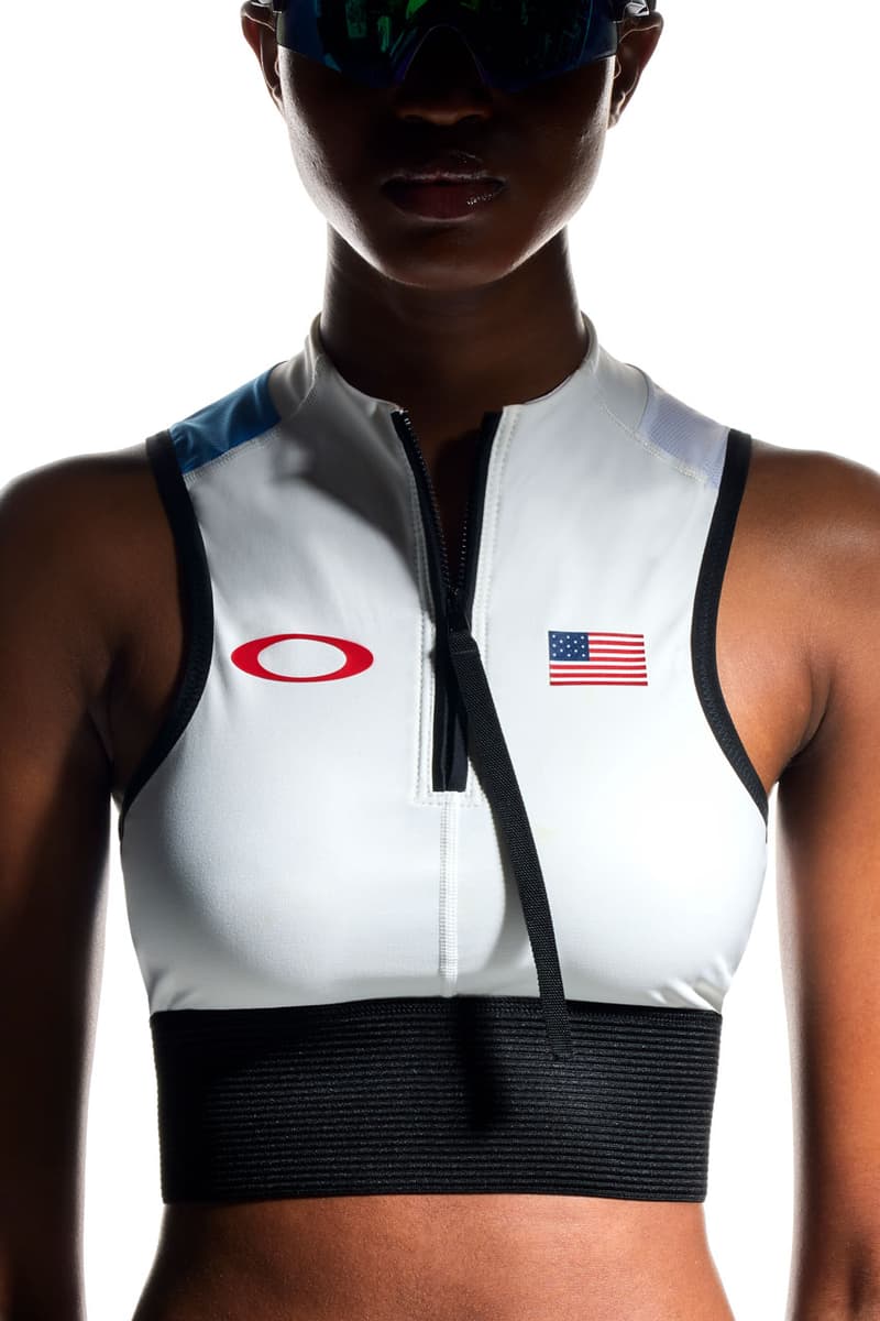 Oakley Outfits Team USA Surfers in "Offshore Collection" olympics 2024 paris eyewear sunglasses lens frame apparel clothing price release link shop glasses board rashguard windbreaker poncho shorts t shirt tank bathing suit swim sport