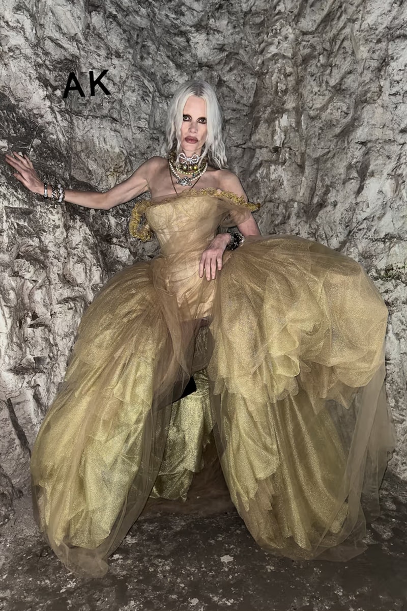 vivienne westwood gold dress 1990/ 2000's Gold Vivienne Westwood Anglomania Dress – Nomad Vintage main image 1