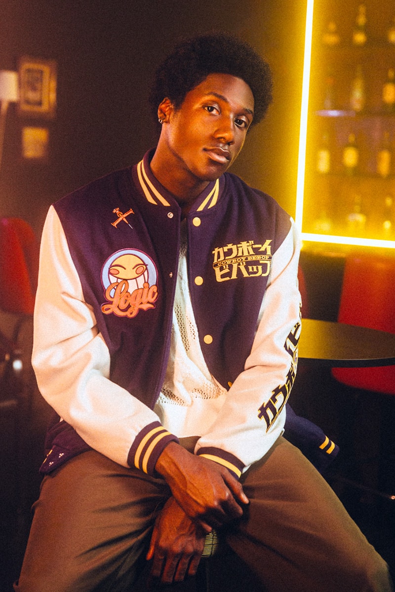 Logic x 'Cowboy Bebop' Capsule Apparel Collection Crunchyroll Store Release Info