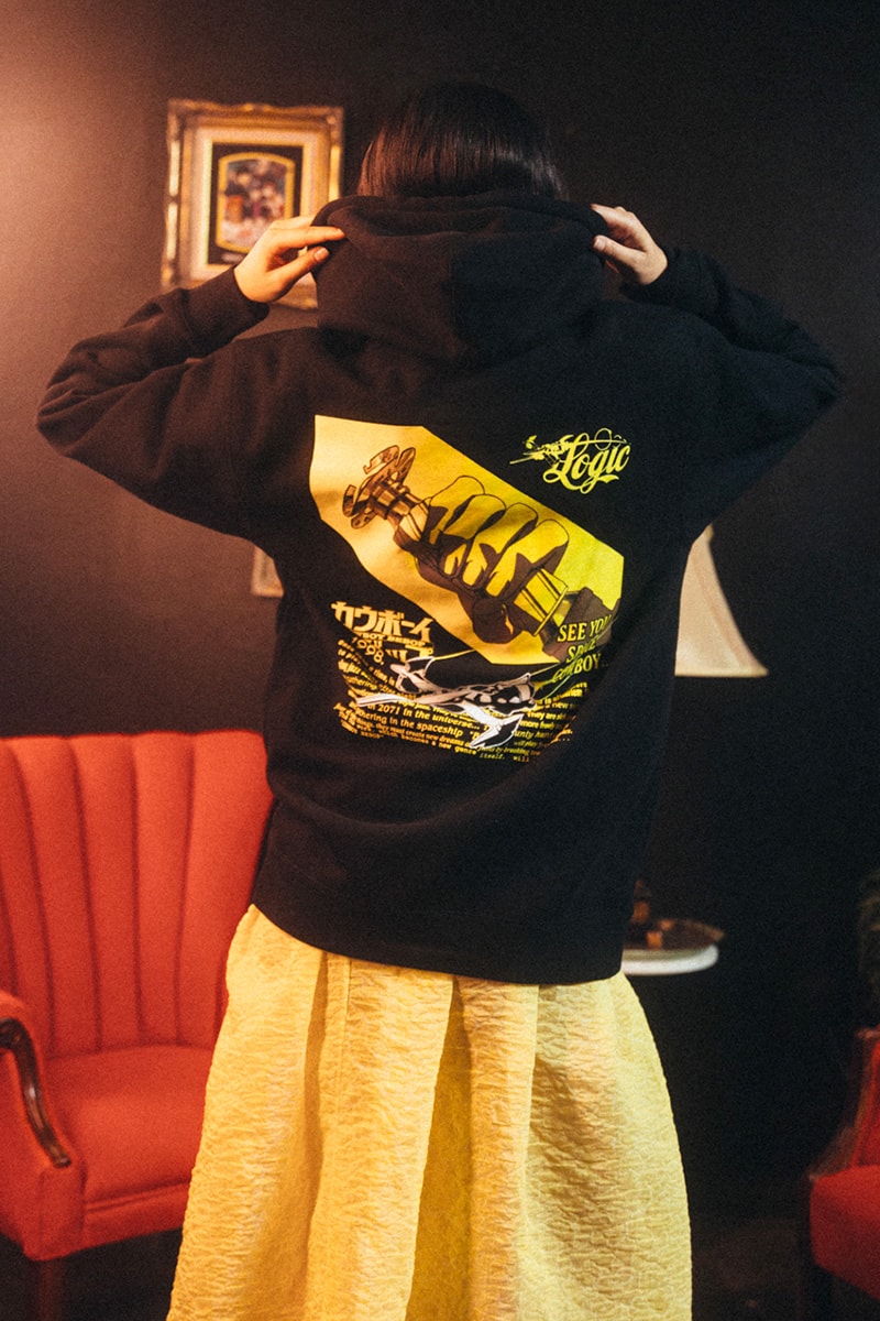 Logic x 'Cowboy Bebop' Capsule Apparel Collection Crunchyroll Store Release Info