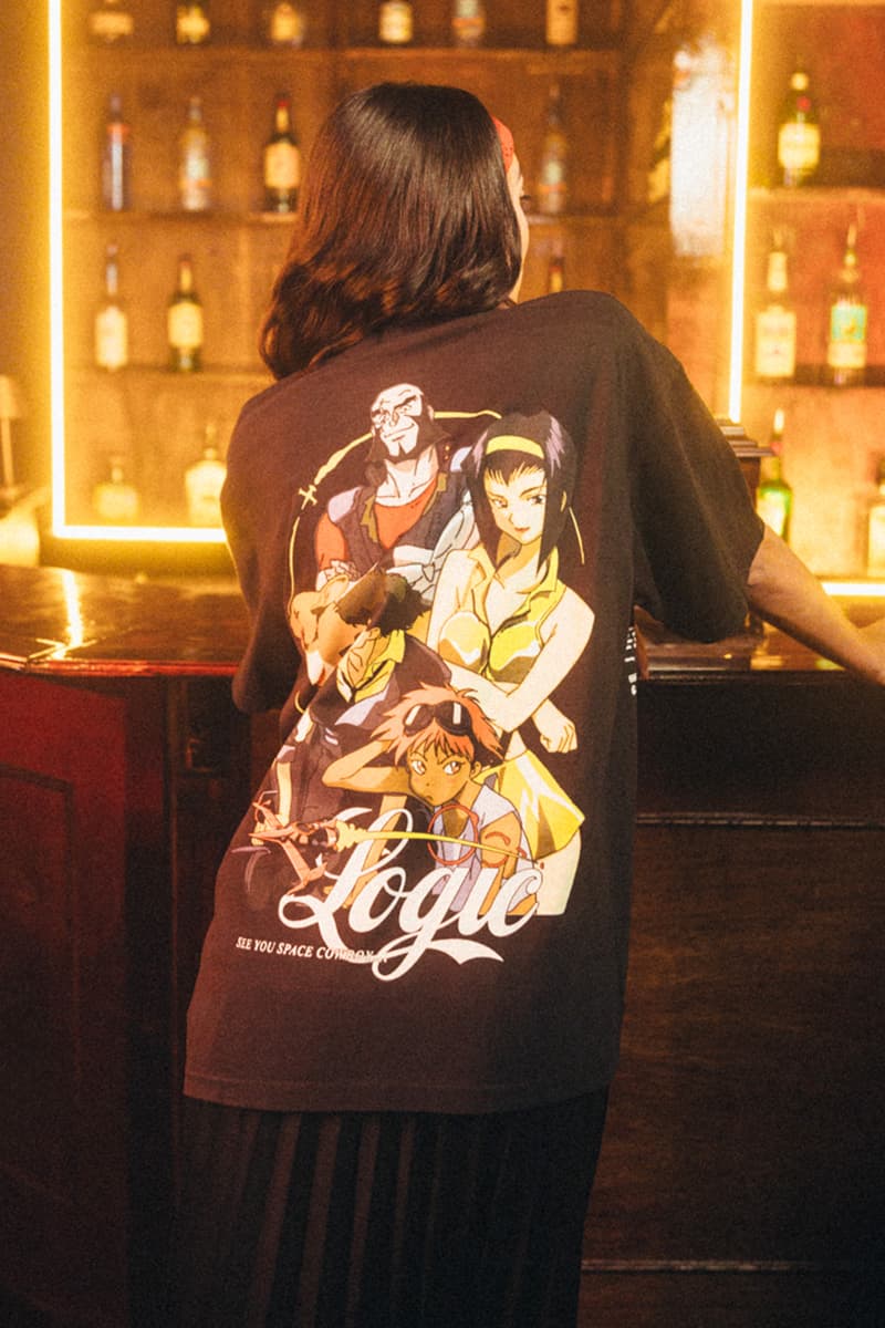 Logic x 'Cowboy Bebop' Capsule Apparel Collection Crunchyroll Store Release Info