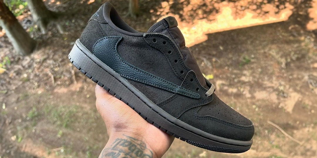 In-Hand Look at the Travis Scott x Air Jordan 1 Low OG "Dark Mocha"