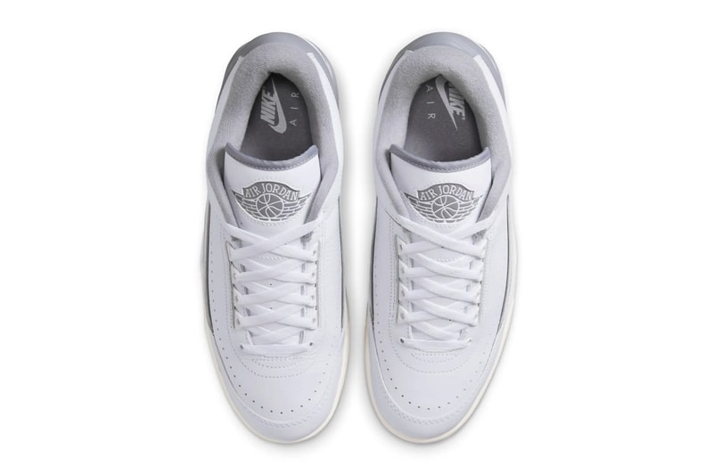 Air Jordan 2/3 "White/Cement Grey" FD0383-101 Release Info Jordan brand michael jordan hybrid all white sneaker shoe basketball nike swoosh 