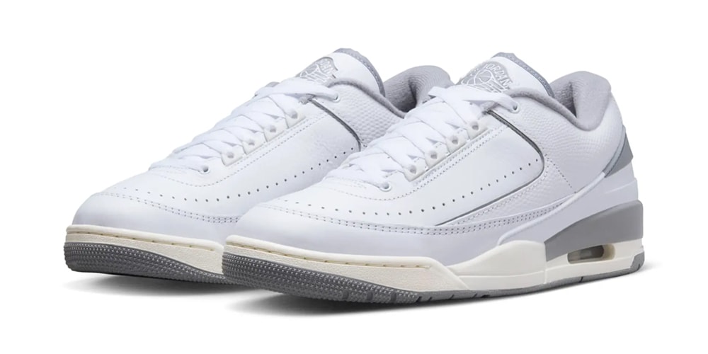 Air Jordan 2/3 Arrives in Clean "White/Cement Grey"