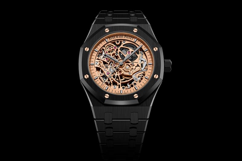 Audemars Piguet Royal Oak Double Balance Wheel Openworked New Models Info black ceramic Ref. 15416CE.OO.1225CE.02  stainless steel Ref. 15407ST.OO.1220ST.02 18-carat yellow gold Ref. 15407BA.OO.1220BA.01