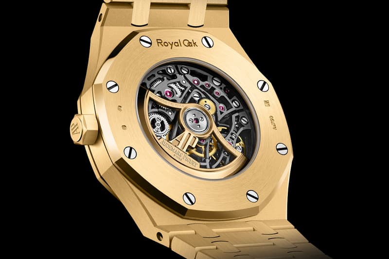 Audemars Piguet Royal Oak Double Balance Wheel Openworked New Models Info black ceramic Ref. 15416CE.OO.1225CE.02  stainless steel Ref. 15407ST.OO.1220ST.02 18-carat yellow gold Ref. 15407BA.OO.1220BA.01