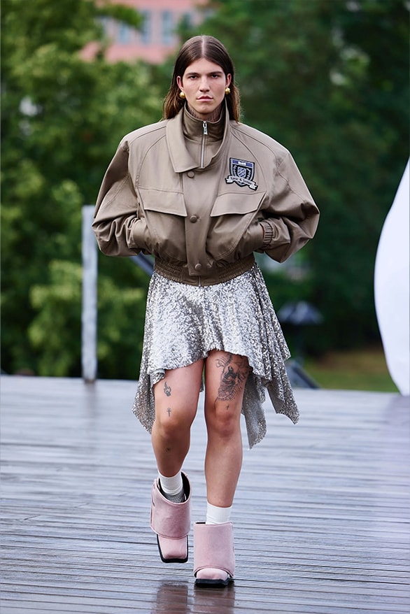 GmbH Spring Summer 2025 Berlin Fashion Week menswear womenswear runway show Benjamin Huseby Serhat Işık