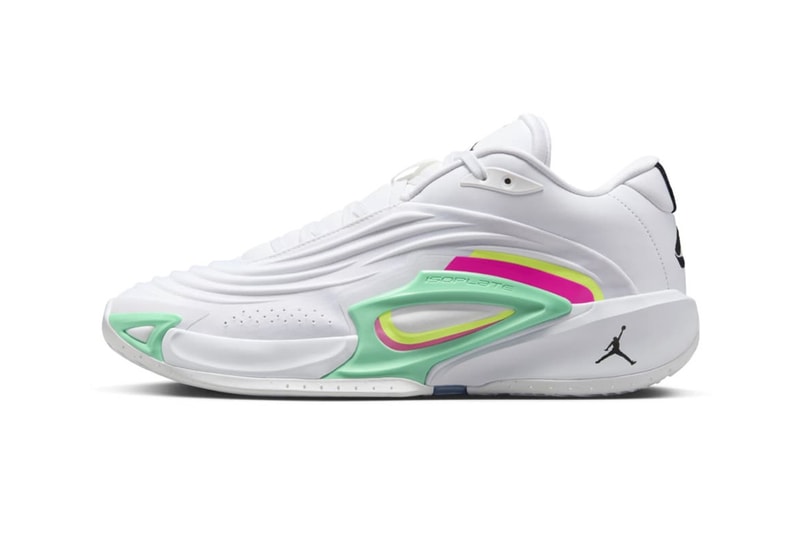  Luka 3 "Photo Finish"  White/Black-Volt Glow-Green Glow HQ5054-107 luka doncic dallas mavericks july 16 summer 2024 release info