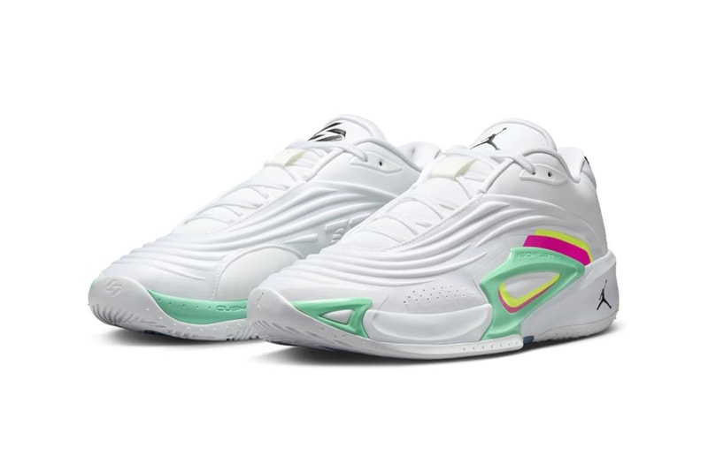  Luka 3 "Photo Finish"  White/Black-Volt Glow-Green Glow HQ5054-107 luka doncic dallas mavericks july 16 summer 2024 release info