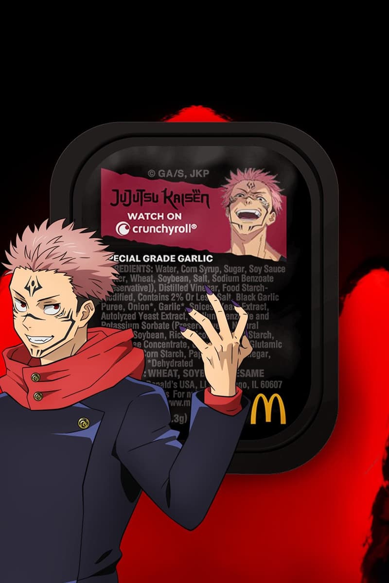 Jujutsu Kaisen McDonald's Sauces Release Info