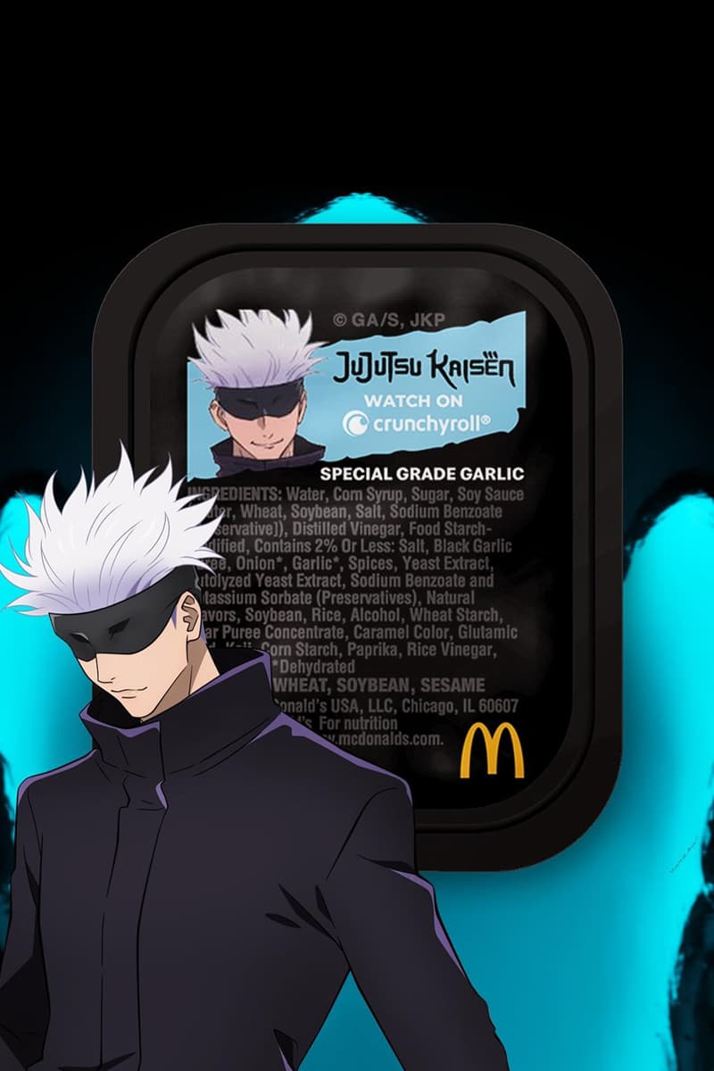 Jujutsu Kaisen McDonald's Sauces Release Info