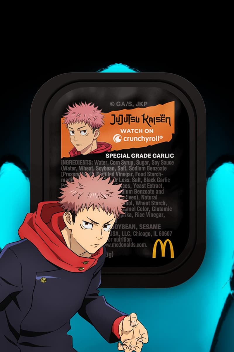 Jujutsu Kaisen McDonald's Sauces Release Info