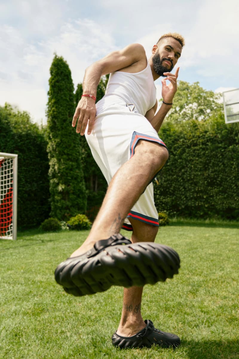 crocs Eric Maxim Choupo-Moting ambassador style echo clog campaign sport football cameroon psg bayern munich 