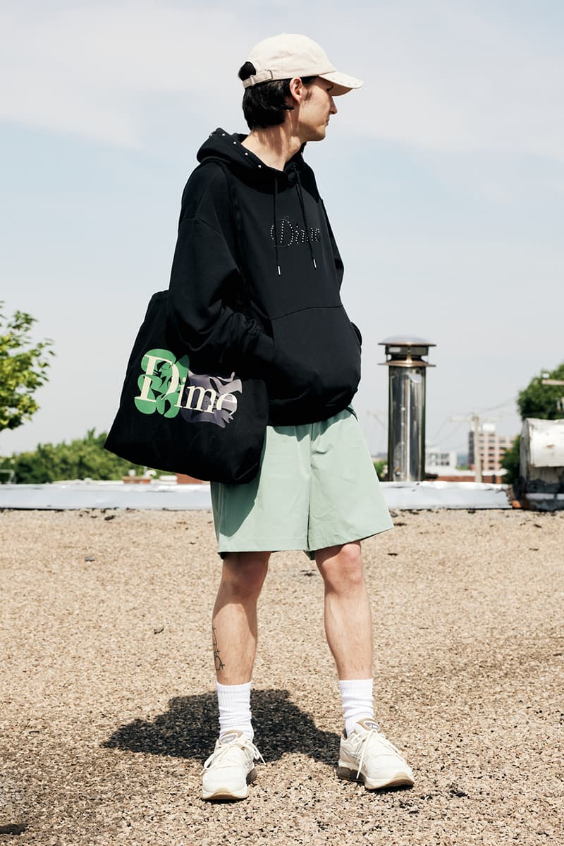 Dime Elevates Essentials for Summer 2024 collection skateboarding montreal streetwear denim shorts jeans hoodies 