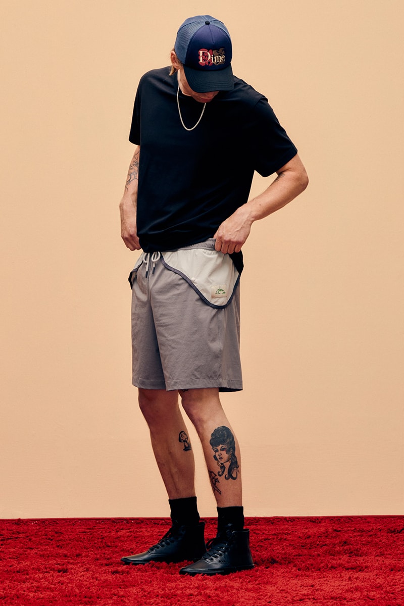 Dime Elevates Essentials for Summer 2024 collection skateboarding montreal streetwear denim shorts jeans hoodies 