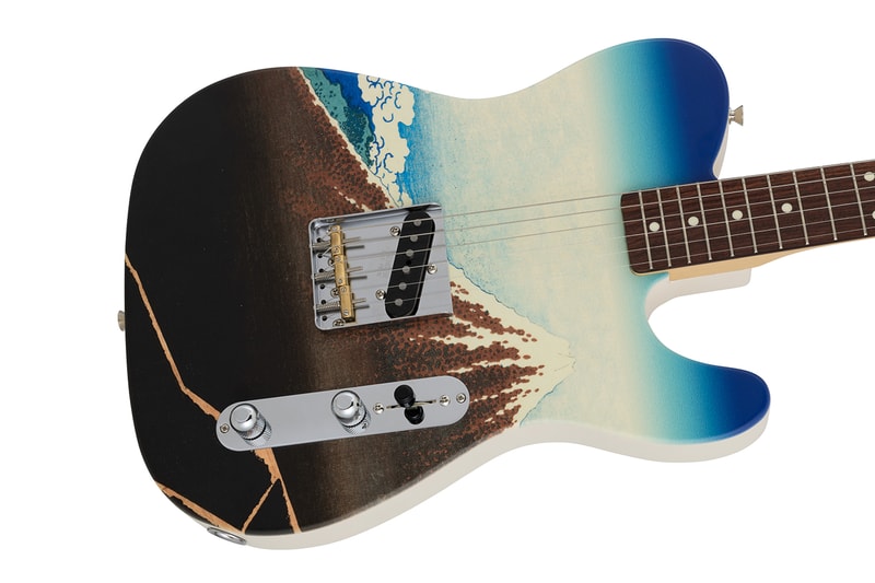Fender Made in Japan Art Canvas Hokusai esquire Release Info