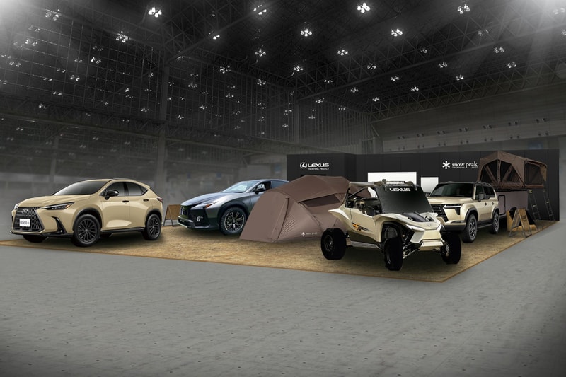 Lexus and Snow Peak to Exhibit Together at the Tokyo Outdoor Show 2024 chiba prefecture makuhari messe lexus gx550 overtrail+