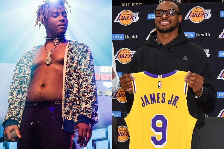 Bronny James Honors Juice WRLD With No. 9 Jersey
