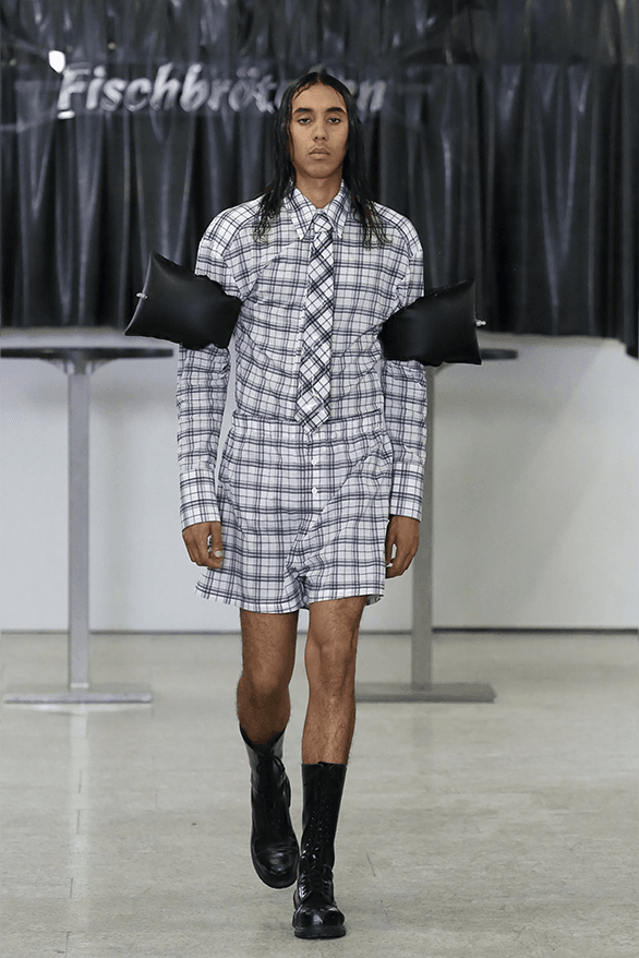 RICHERT BEIL Spring Summer 2025 Berlin Fashion Week menswear runway show