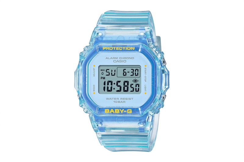 The casio baby-g summer y2k jelly watch blue pink yellow BGD565SJ-2 BGD565SJ-9 BGD565SJ-7