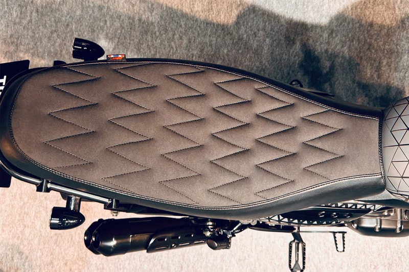 Triumph and White Mountaineering Collaborate on a Special Edition Scrambler 400 X motorcycle project yosuke aizawa tokyo outdoor show