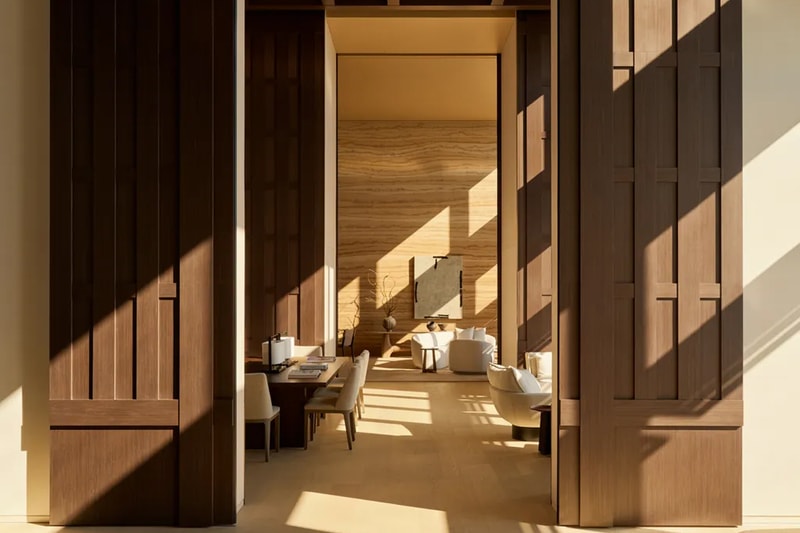 Загляните внутрь Aman Residences Tokyo Первые отдельные фирменные резиденции Дизайн интерьера Ябу Пушелберг Гленн Пушелберг 91 Полностью обслуживаемые услуги