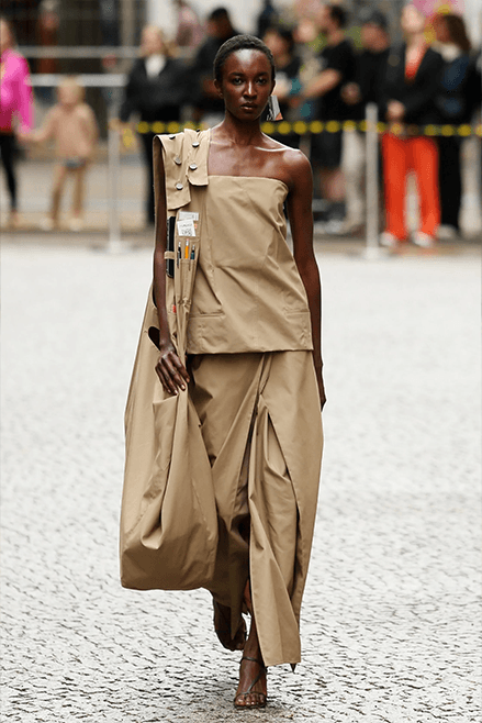 Berlin Fashion Week Spring Summer 2025 runway show menswear womenswear Germany avenir LUEDER Balletshofer HADERLUMP ATELIER Namilia