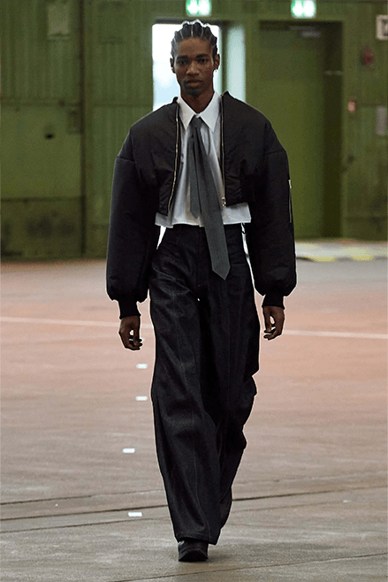 Berlin Fashion Week Spring Summer 2025 runway show menswear womenswear Germany avenir LUEDER Balletshofer HADERLUMP ATELIER Namilia