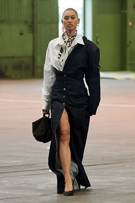 Berlin Fashion Week Spring Summer 2025 runway show menswear womenswear Germany avenir LUEDER Balletshofer HADERLUMP ATELIER Namilia