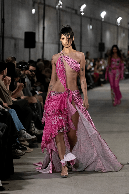Berlin Fashion Week Spring Summer 2025 runway show menswear womenswear Germany avenir LUEDER Balletshofer HADERLUMP ATELIER Namilia