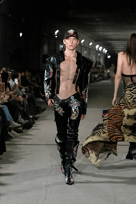 Berlin Fashion Week Spring Summer 2025 runway show menswear womenswear Germany avenir LUEDER Balletshofer HADERLUMP ATELIER Namilia