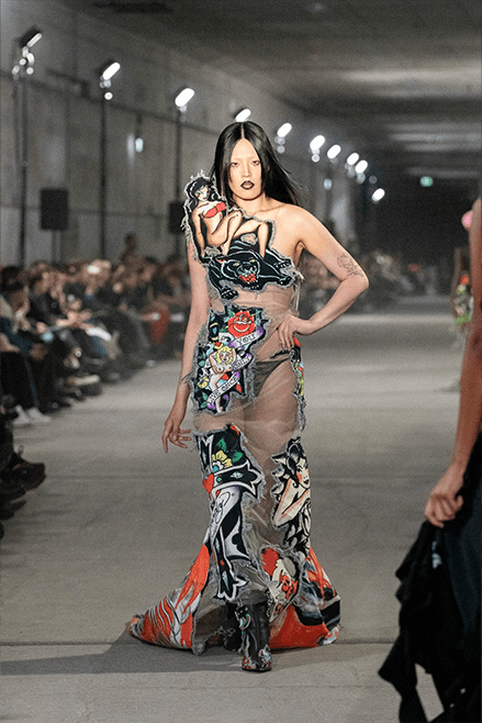 Berlin Fashion Week Spring Summer 2025 runway show menswear womenswear Germany avenir LUEDER Balletshofer HADERLUMP ATELIER Namilia
