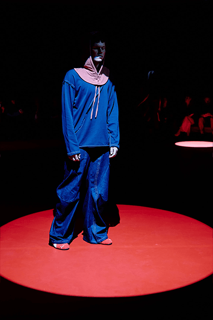 Berlin Fashion Week Spring Summer 2025 runway show menswear womenswear Germany avenir LUEDER Balletshofer HADERLUMP ATELIER Namilia
