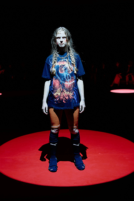 Berlin Fashion Week Spring Summer 2025 runway show menswear womenswear Germany avenir LUEDER Balletshofer HADERLUMP ATELIER Namilia
