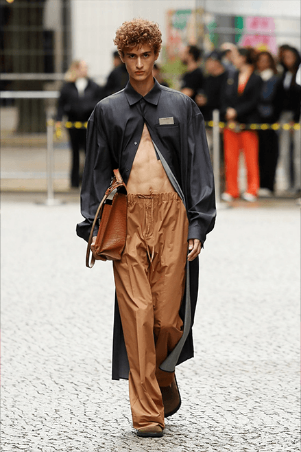 Berlin Fashion Week Spring Summer 2025 runway show menswear womenswear Germany avenir LUEDER Balletshofer HADERLUMP ATELIER Namilia