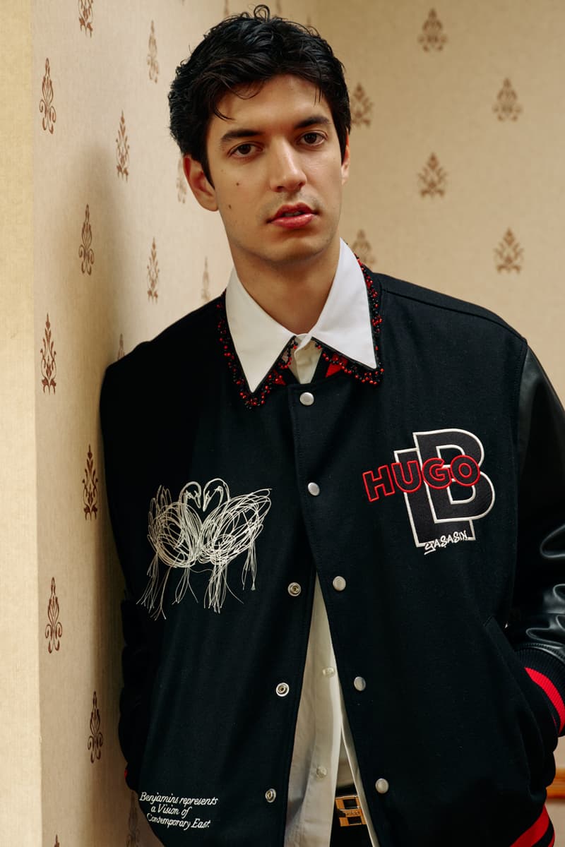 les benjamins hugo collaboration debut collection tailoring shirts suits Gastarbeiter key kids streetwear carpenter corset red 