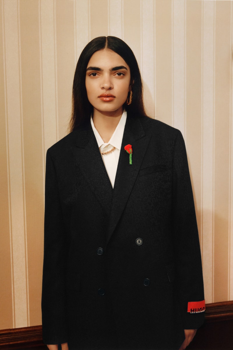 les benjamins hugo collaboration debut collection tailoring shirts suits Gastarbeiter key kids streetwear carpenter corset red 