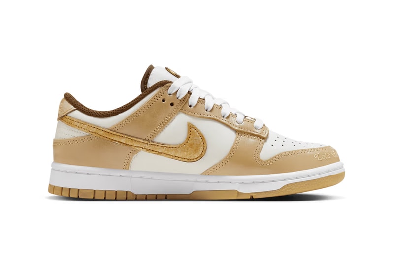 nike sportswear dunk low be the one gold hm3695 071 womens official release date info photos price store list buying guide