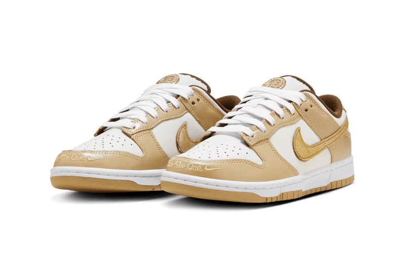 nike sportswear dunk low be the one gold hm3695 071 womens official release date info photos price store list buying guide
