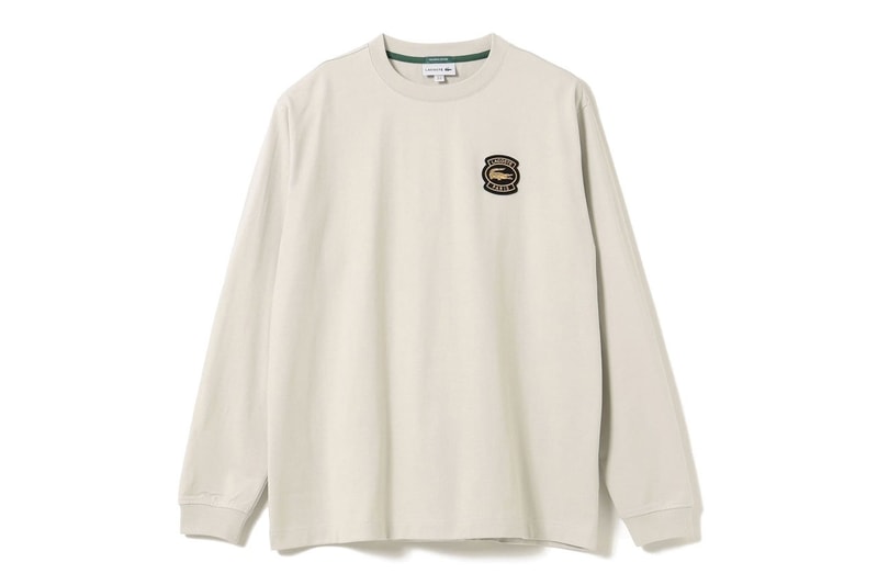 BEAMS x Lacoste Archival Tee Release Info