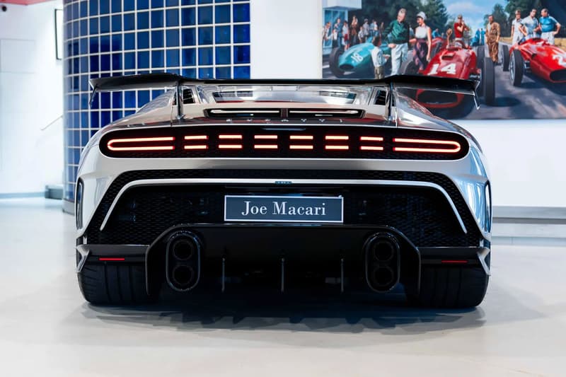 Bugatti Centodieci Joe Macari Private Sale Info