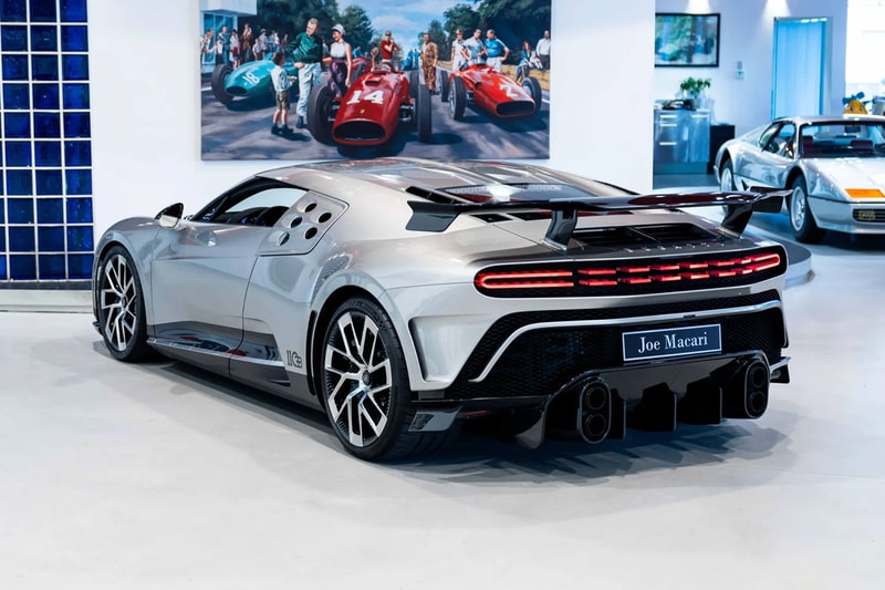 Bugatti Centodieci Joe Macari Private Sale Info