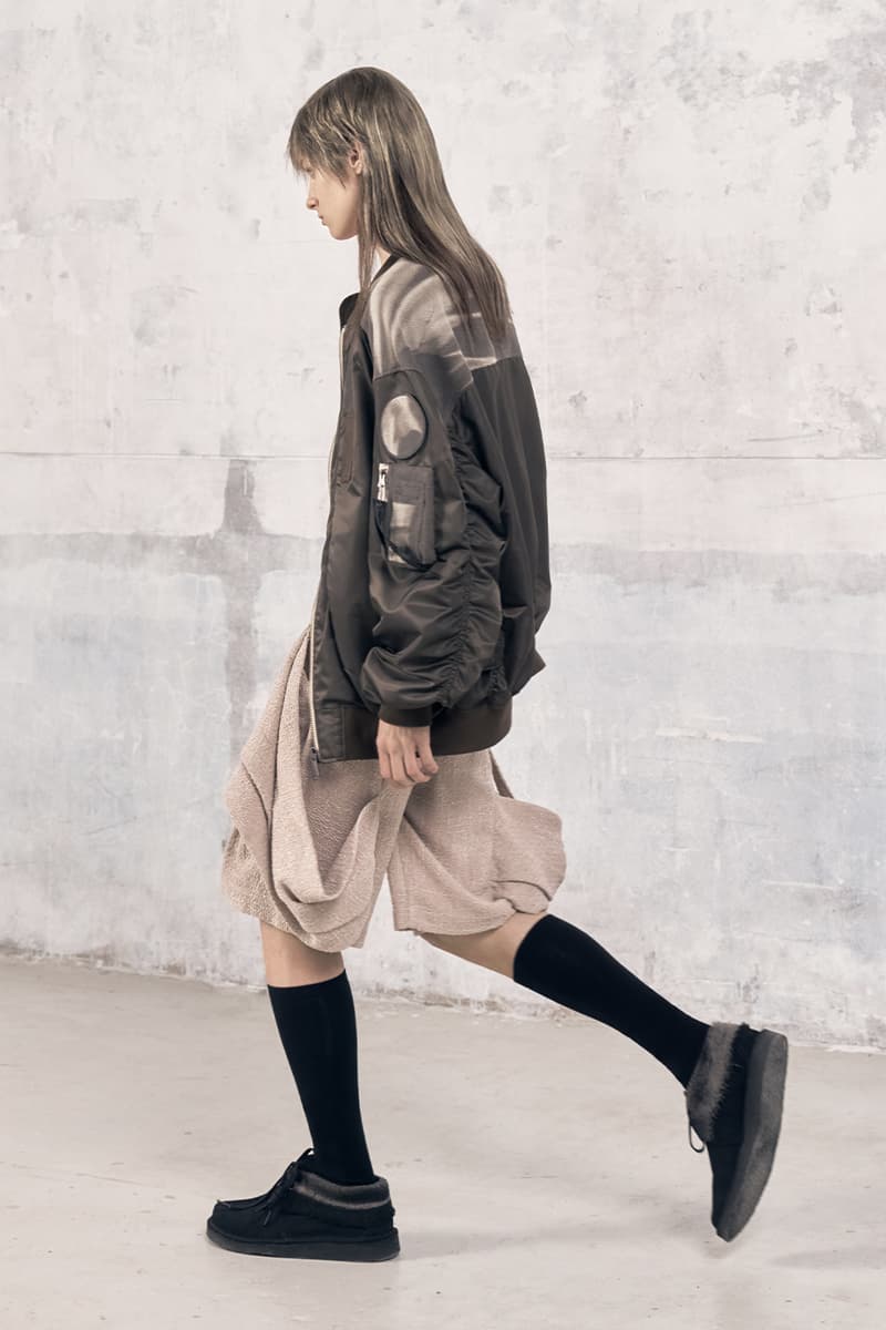 JiyongKim SS25 Collection Alpha Industries Clarks Originals collaborations lookbook images release info sun-bleached wind earth harness element south korean designer seoul