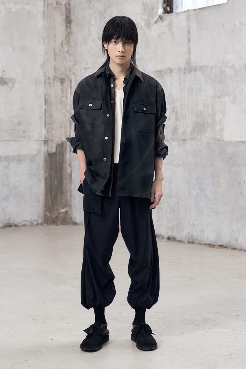 JiyongKim SS25 Collection Alpha Industries Clarks Originals collaborations lookbook images release info sun-bleached wind earth harness element south korean designer seoul