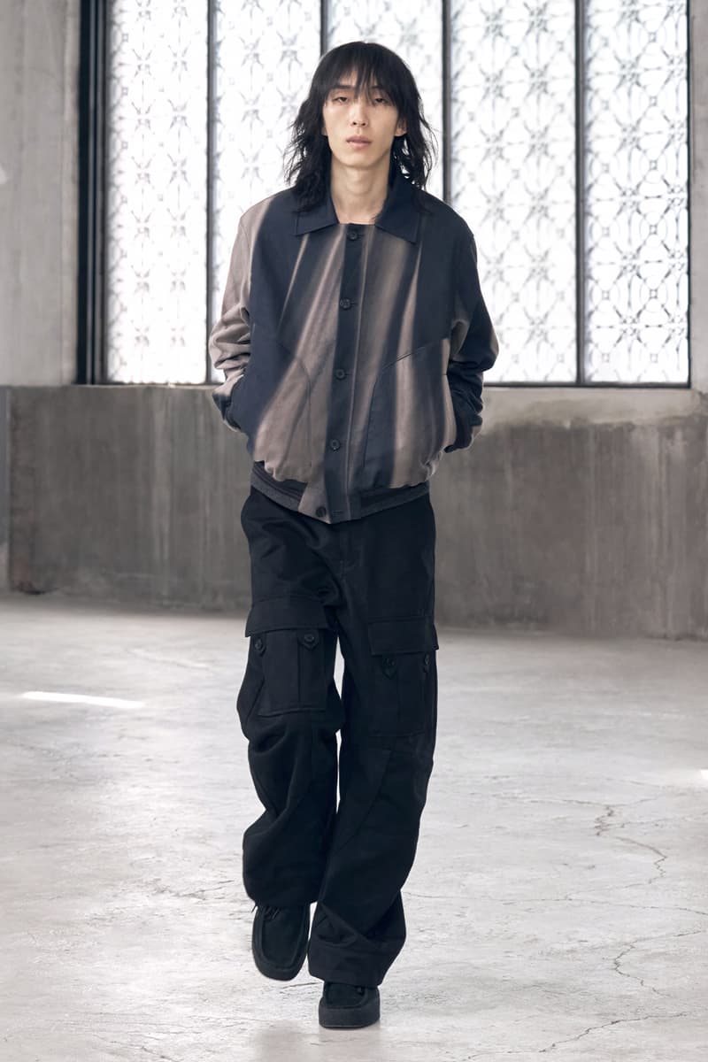 JiyongKim SS25 Collection Alpha Industries Clarks Originals collaborations lookbook images release info sun-bleached wind earth harness element south korean designer seoul