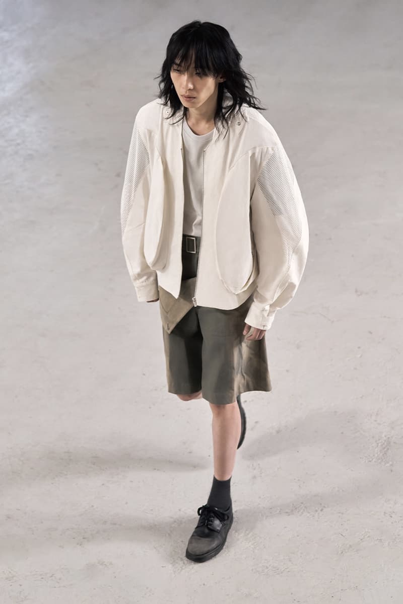 JiyongKim SS25 Collection Alpha Industries Clarks Originals collaborations lookbook images release info sun-bleached wind earth harness element south korean designer seoul
