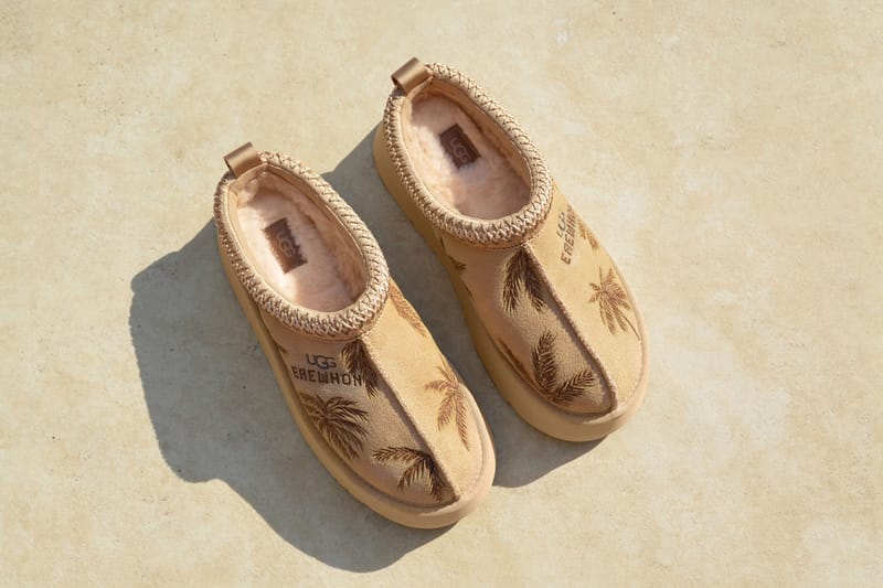 UGG x Erewhon представляют ограниченную серию мюлей Palm Tree Tazz