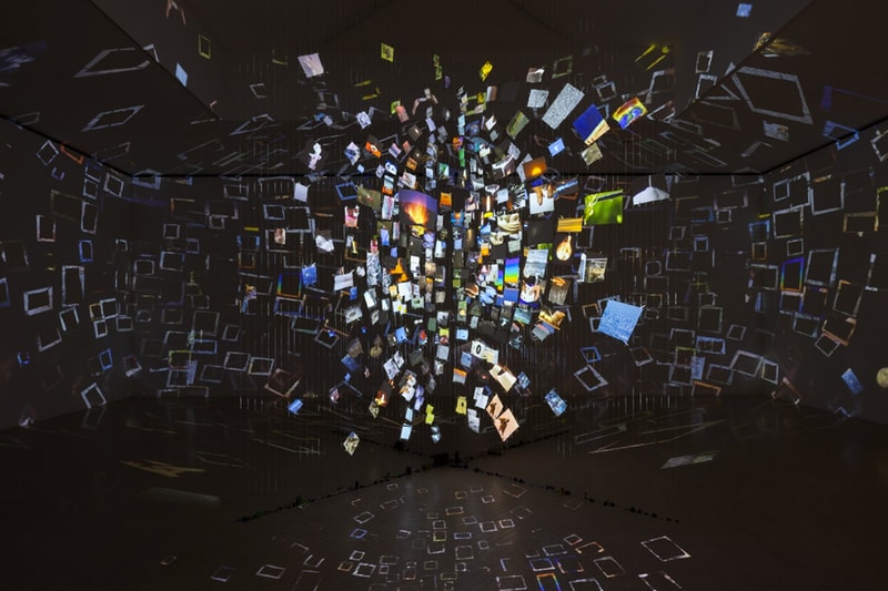Sarah Sze Pictures at an Exhibition Gagosian Paris