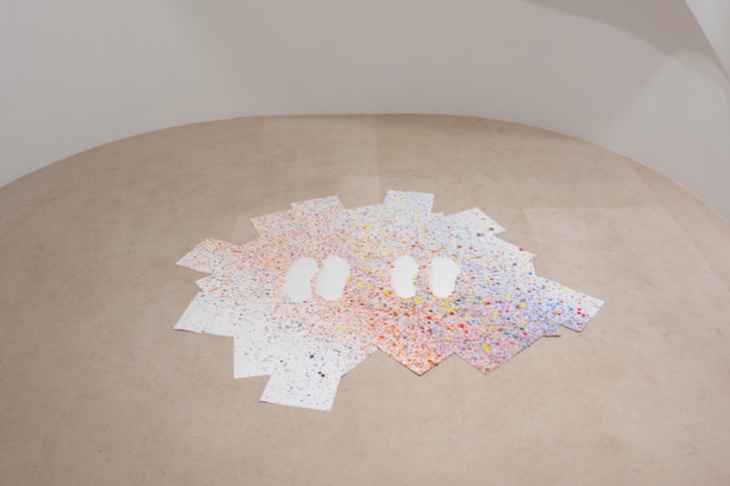 Sarah Sze Pictures at an Exhibition Gagosian Paris