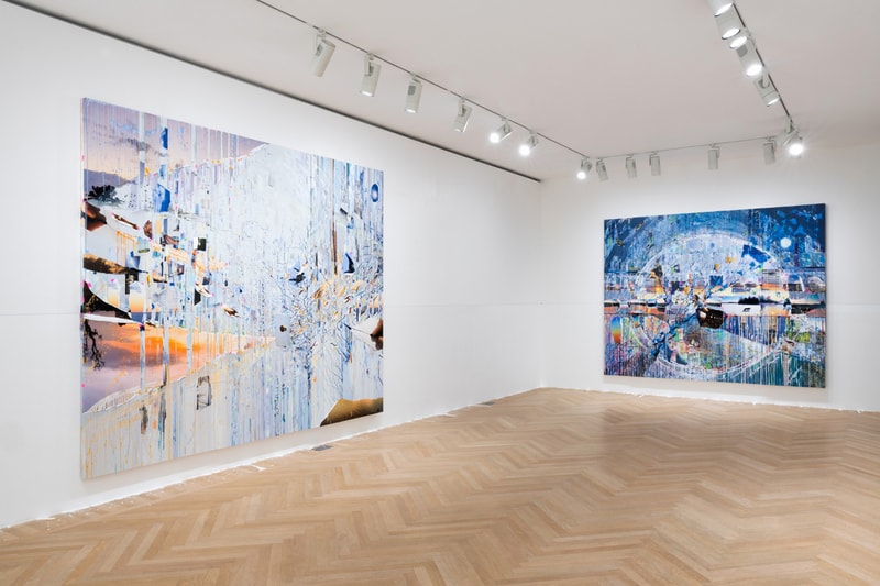 Sarah Sze Pictures at an Exhibition Gagosian Paris